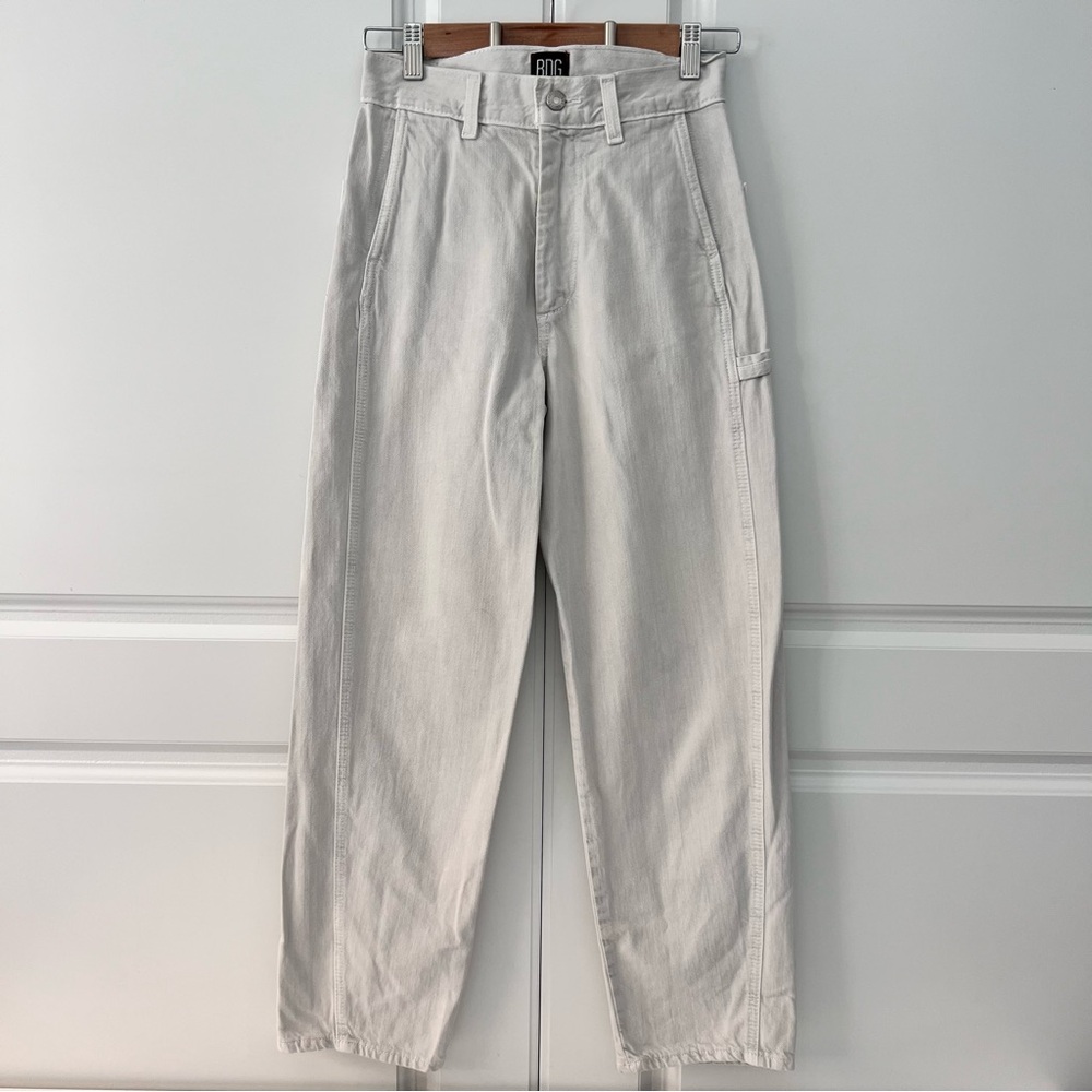 BDG Off White Carpenter Jeans - Size 24